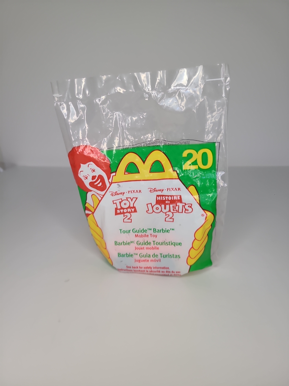 McDonald's Happy Meal 1999 Toy Story 2  Tour Guide Barbie #20 NEW Sealed